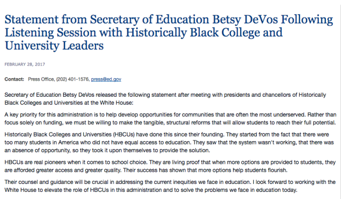 devos-statement