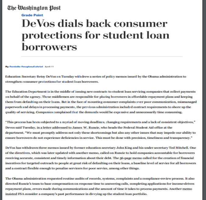 Devosconsumerprotection