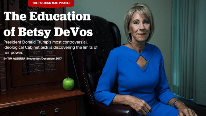 DEvos politico