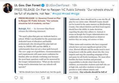 dan forest back to school